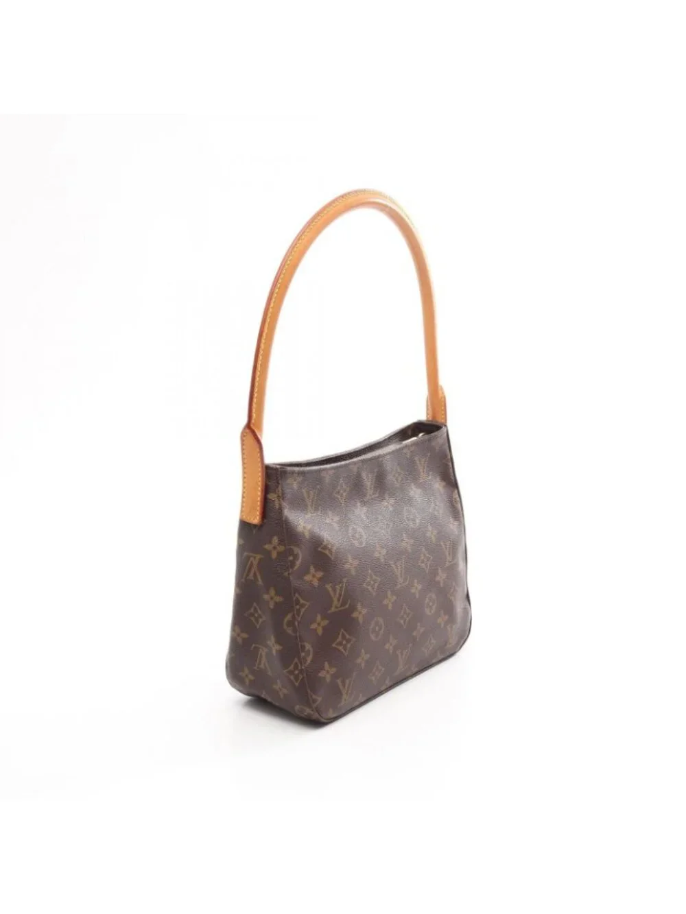 Louis Vuitton Shoulder Bag Looping MM Monogram Canvas Leather